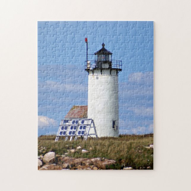 Great Duck Island Lighthouse, Maine Puzzle (Vertikal)