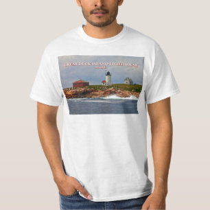 Great Duck Island Lighthouse, Maine T - Shirt