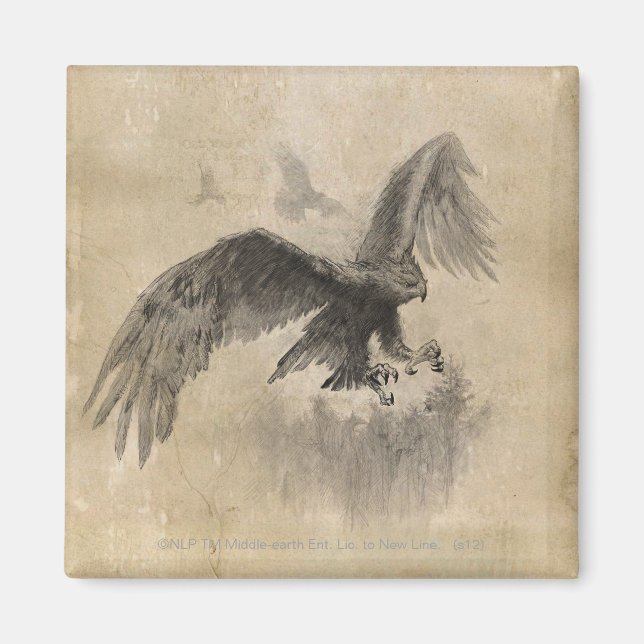 Great Eagles Sketch Magnet (Vorne)