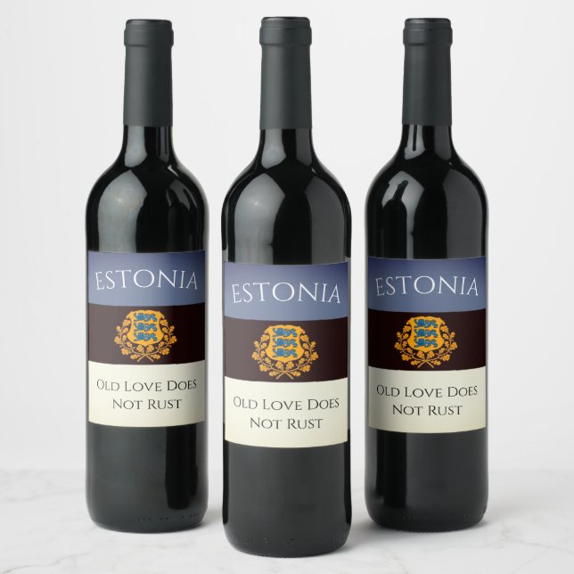 Great Estonia Wein Labels! Weinetikett (Flaschen)
