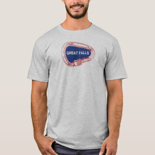 Great Falls Climbing Carabiner T-Shirt
