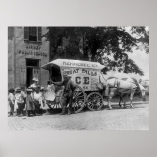 Great Falls Ice Company, 1890er Poster