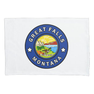 Great Falls Montana Kissenbezug