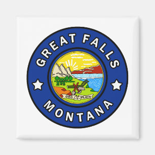 Great Falls Montana Magnet