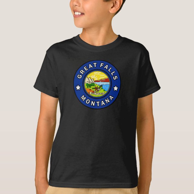 Great Falls Montana T-Shirt (Vorderseite)