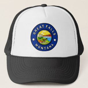 Great Falls Montana Truckerkappe