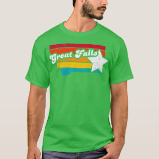 Great Falls Montana Vintag Distressed Souvenir 2 T-Shirt