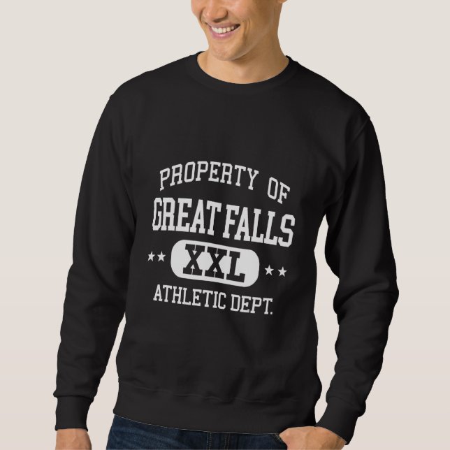 Great Falls Retro Athletic Property Dept 1 Sweatshirt (Vorderseite)