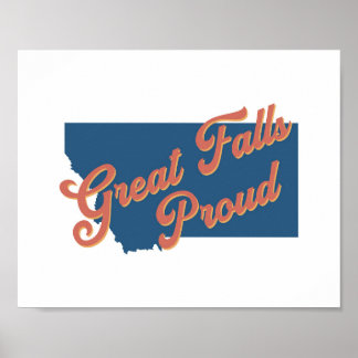 Great Falls Stolz - Great Falls, Montana Print Poster