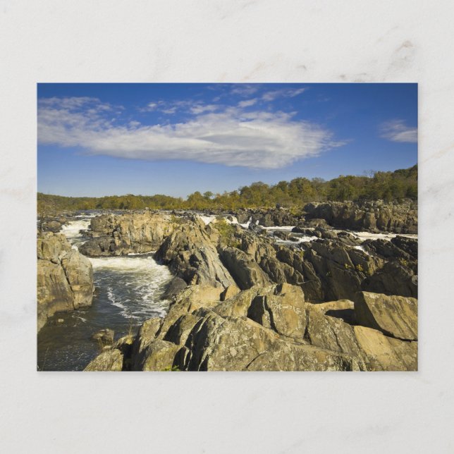 Great Falls Virginia Postcard Postkarte (Vorderseite)