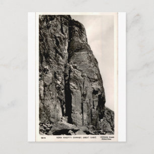 Great Gable Kern Knotts Vintage Kletterer Postkarte