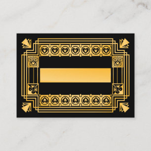 Great Gatsby Art Déco Hochzeiten Platzkarten der 1