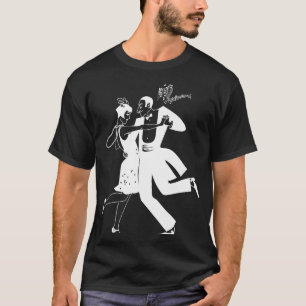 Great Gatsby Glamour Couple Dancing Class aus den  T-Shirt