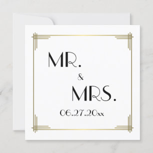 Great Gatsby White Card Card Cards