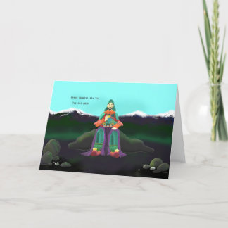 Great General Xie Tai Feiertagskarte
