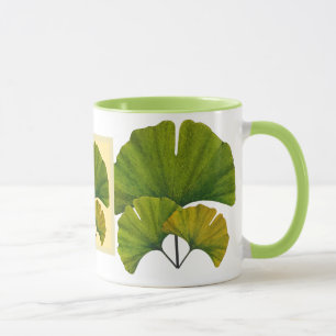 Great Ginkgo Art for Your Arts & Crafts Bungalow Tasse