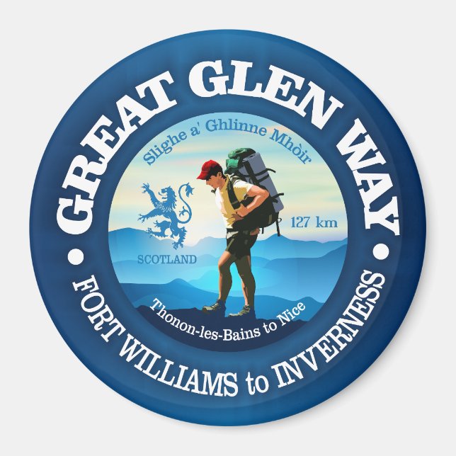 Great Glen Way (C) Magnet (Vorne)