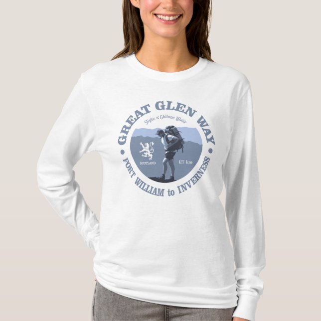 Great Glen Way T-Shirt (Vorderseite)