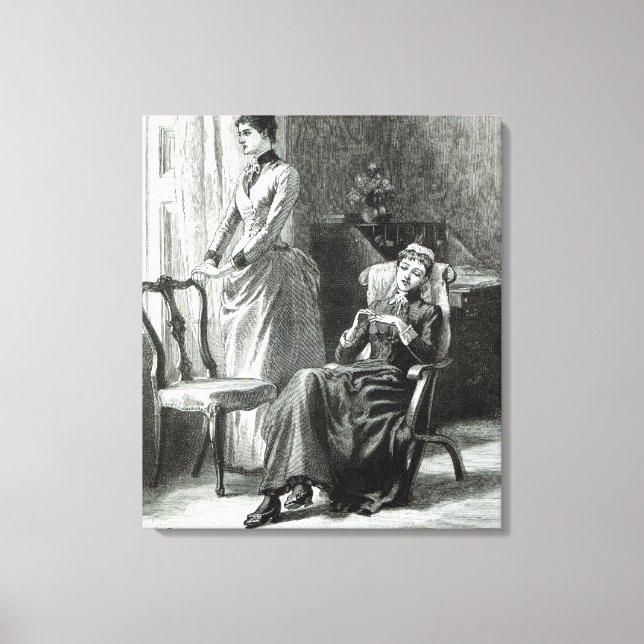 Great-Grandmamma Severan von Leslie Keith Leinwanddruck (Vorderseite)