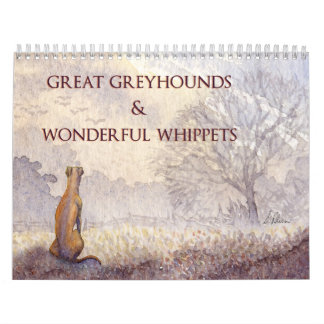Great Greyhounds & Wonderful Whippets Kalender