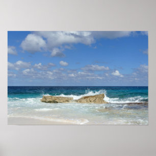 Great Guana Cay Strand, Bahamas Poster