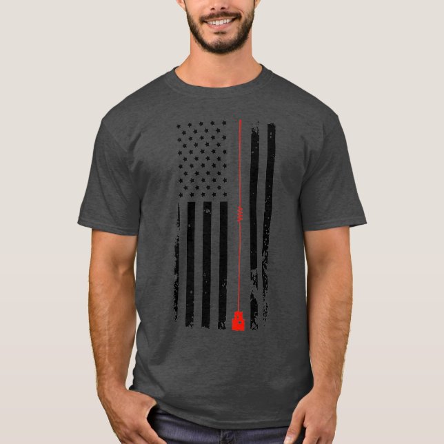 Great Hamerican  Ham Radio Premium T-Shirt (Vorderseite)