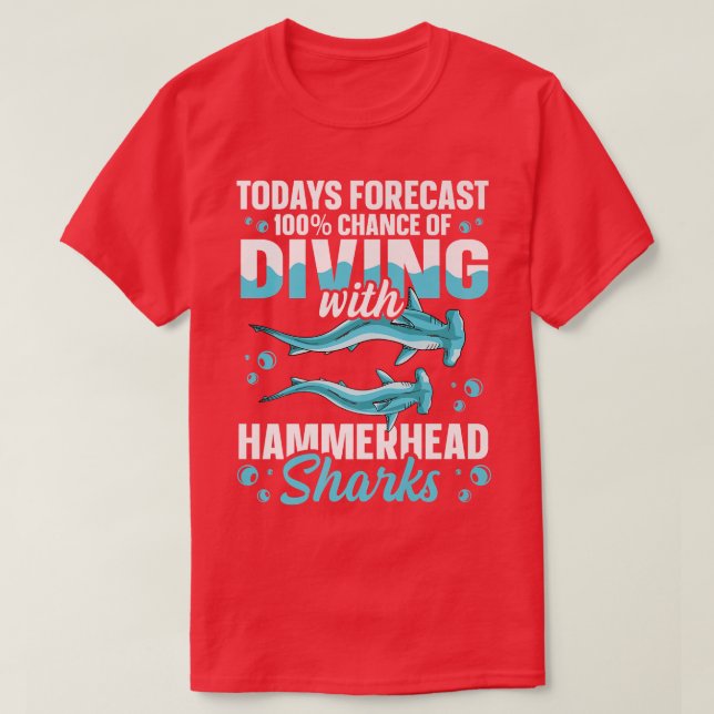 Great Hammerhead Shark Design für ein Hammerhead S T-Shirt (Design vorne)