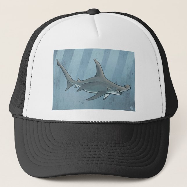 Great hammerhead shark truckerkappe (Vorderseite)