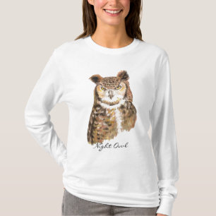 Great Horned Owl T Shirt