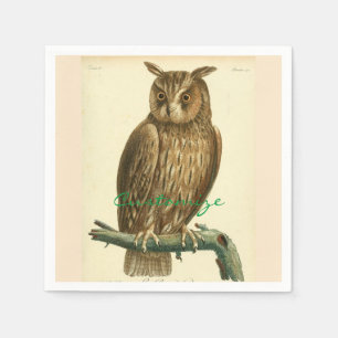 Great Horned Owl Thunder_Cove Serviette