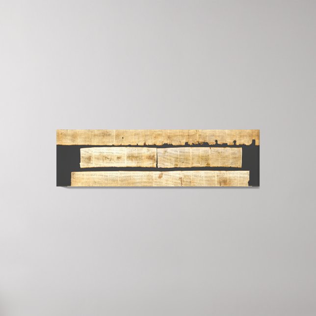 Great Isaiah Scroll Dead Sea Scrolls 1QIsaa Leinwanddruck (Vorderseite)