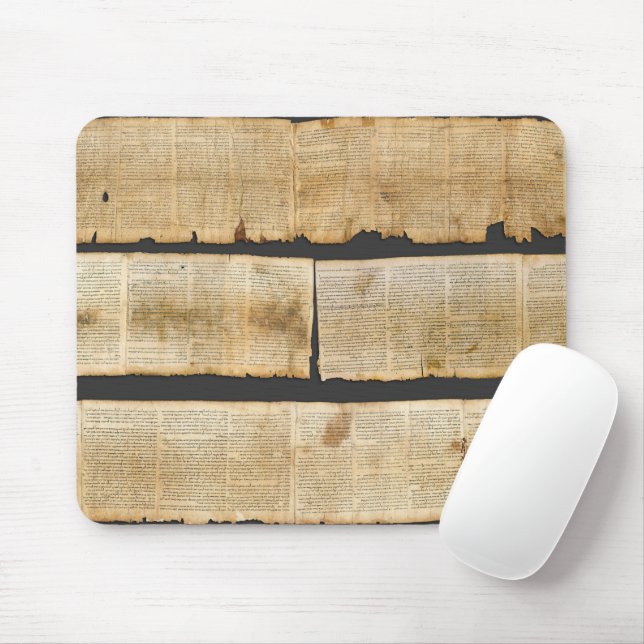 Great Isaiah Scroll Dead Sea Scrolls 1QIsaa Mousepad (Mit Mouse)