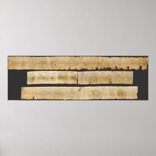Great Isaiah Scroll Dead Sea Scrolls 1QIsaa Poster