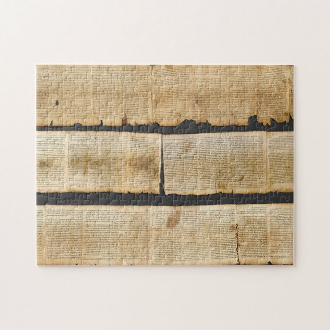 Great Isaiah Scroll Dead Sea Scrolls 1QIsaa Puzzle (Horizontal)