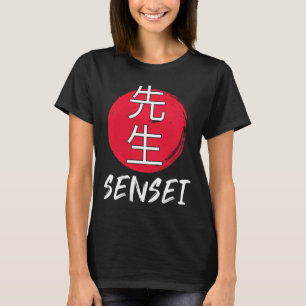 Great Karate Sensei Outfit Japanisches Kampfdesign T-Shirt