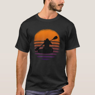 Great Kayaker Silhouette Kayak Paddle Geschenk T-Shirt