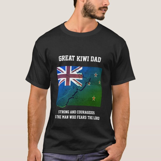 Great KIWI Vater T-Shirt (Vorderseite)