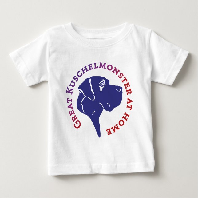 Great Kuschelmonster Baby T-shirt (Vorderseite)