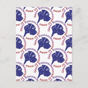 Great Kuschelmonster Postkarte
