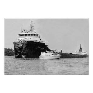 Great Lakes Algoma Montrealais in St. Clair, MI Fotodruck