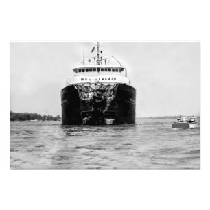 Great Lakes Algoma Montrealais in St. Clair, MI P Fotodruck