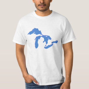 Great Lakes allein - Wert-T - Shirt