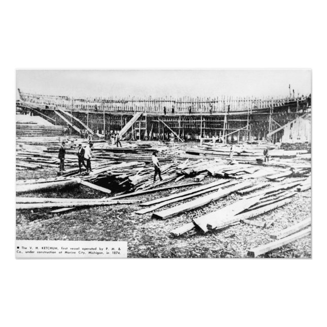 Great Lakes Damamer V.H. Ketchum Fotodruck (Vorne)