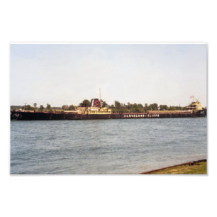 Great Lakes-Dampfer Cliffs Victory Fotodruck