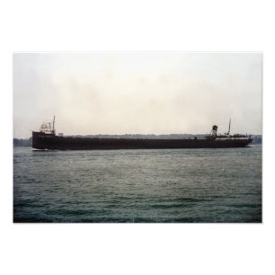Great Lakes-Dampfer Enders Voorhees Fotodruck