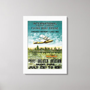 Great Lakes Flying Boat - L Leinwanddruck