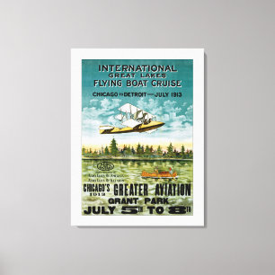 Great Lakes Flying Boat Leinwanddruck