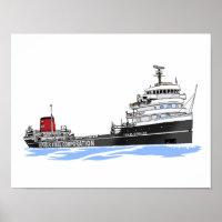 Great Lakes Fraighter Tom M. Girdler Republik