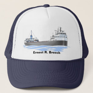 Great Lakes Freighter Ernest R. Breech Truckerkappe