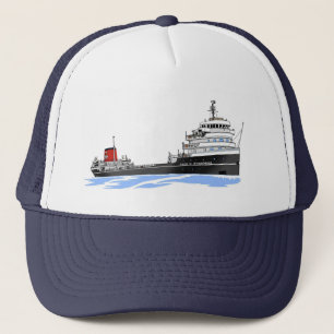 Great Lakes freighter Troy H. Browning Truckerkappe